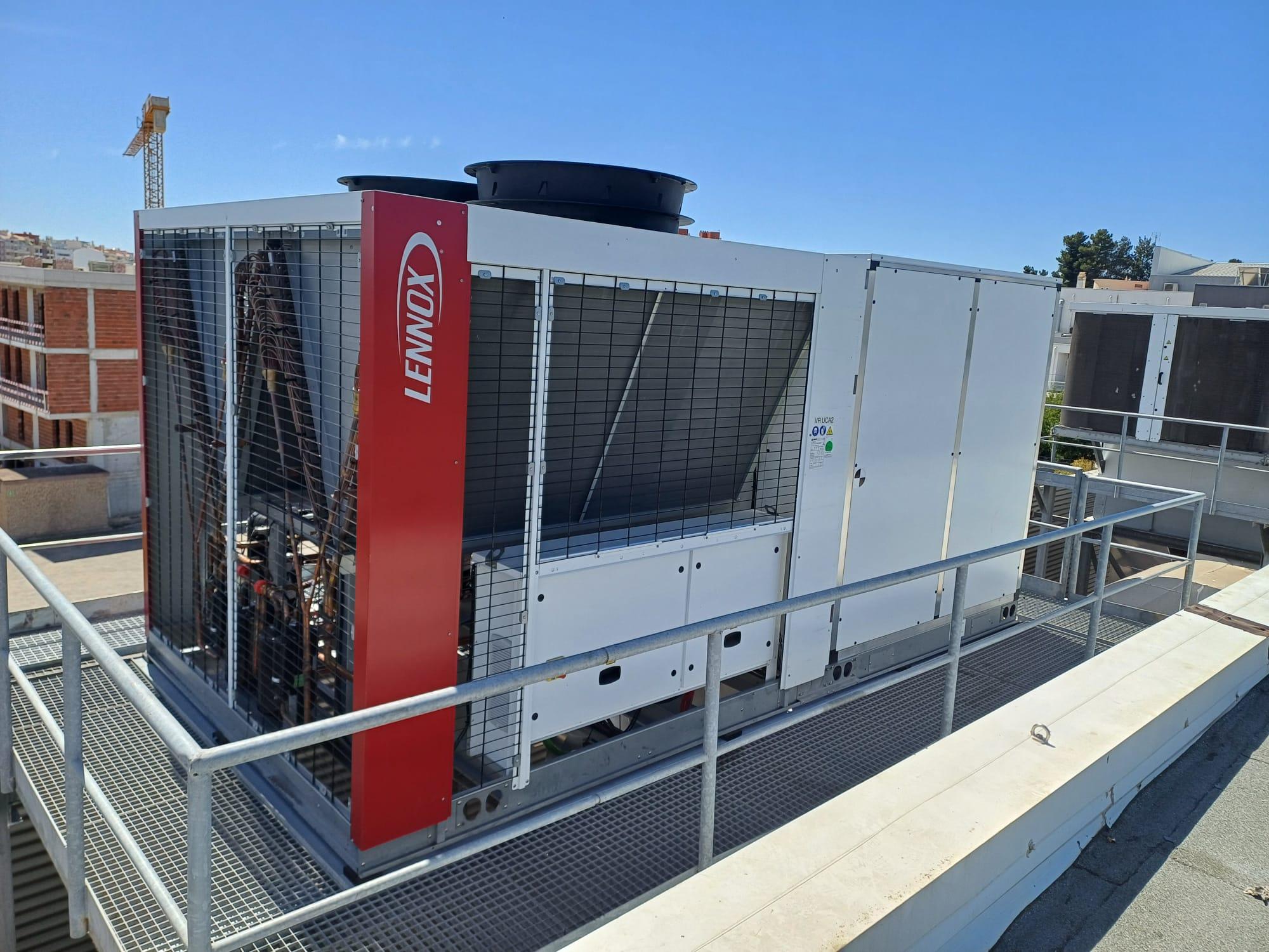HVAC-Klima- und Lüftungslösung für den Worten-Einzelhandelsmarkt in Portimão